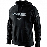 Men's Oakland Raiders Nike Lockup Pullover Hoodie - Black,baseball caps,new era cap wholesale,wholesale hats